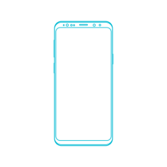 Digital Samsung Galaxy S9 Plus Sketch Svg Vector, Free Vectors File